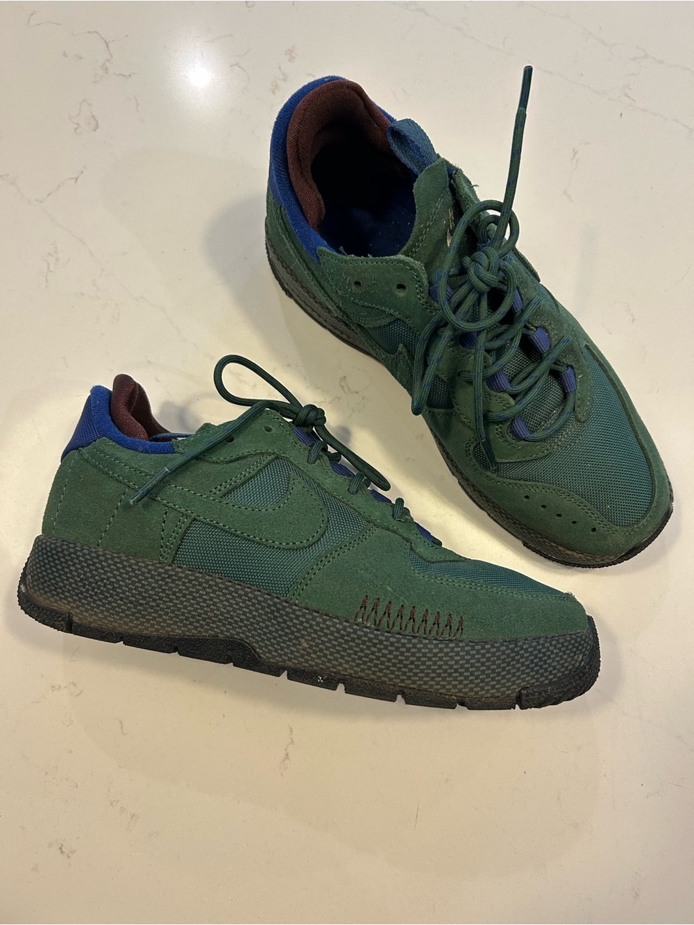 Nike women’s Air Force 1 “fir green”